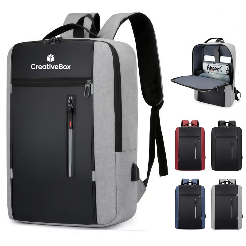 Business Laptop Backpack USB Charging Water Resistant