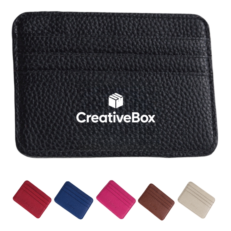 Leather RFID Cardholder Slim Wallet for Men - Secure