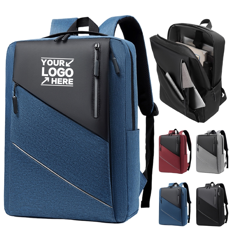 Laptop Backpack Large Capacity Reflective Design