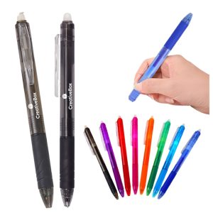 Erasable Gel Ink Click Ballpoint Pen Custom Logo