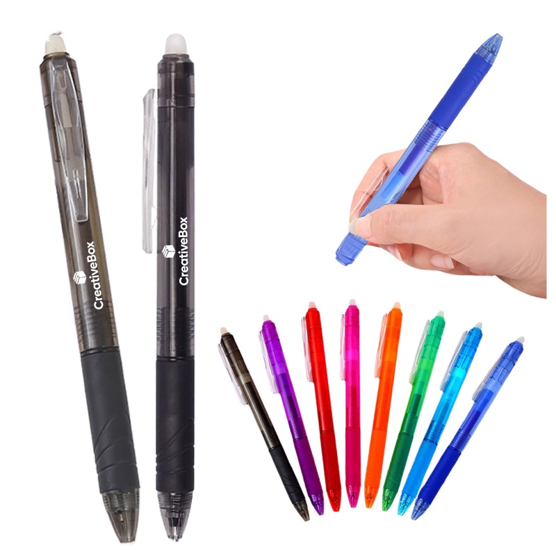 Erasable Gel Ink Click Ballpoint Pen Custom Logo