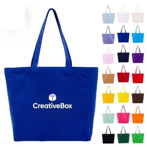 Customizable Canvas Tote Bag - Eco-Friendly Shopping