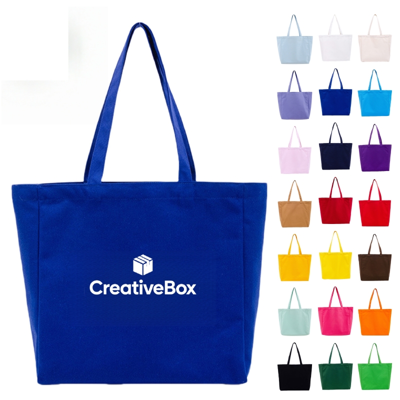 Customizable Canvas Tote Bag - Eco-Friendly Shopping