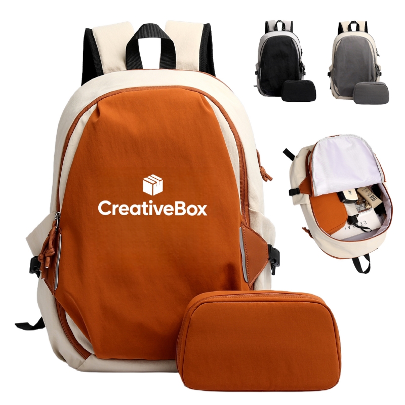 School Backpack Set With Pencil Case For Students