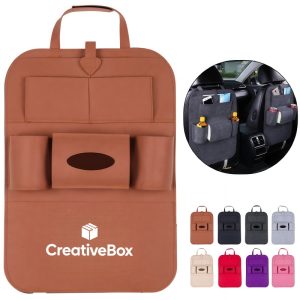 Car Seat Back Organizer with Multiple Pockets