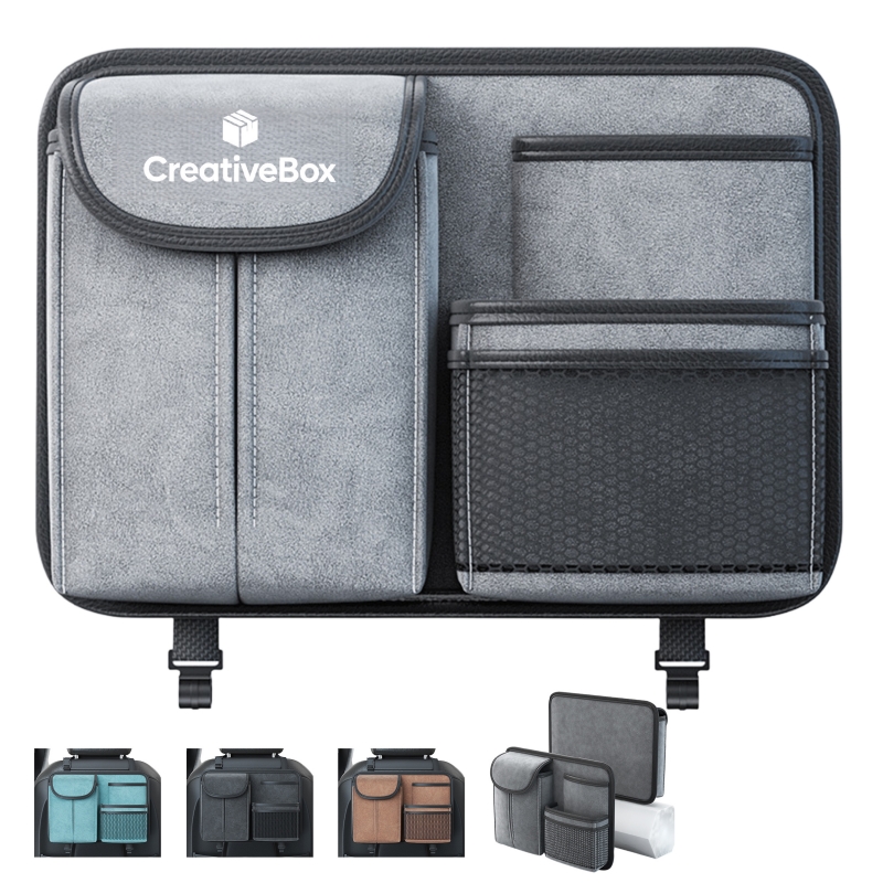 Car Seat Back Organizer with Multiple Pockets