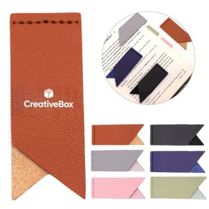 Leather Bookmark Reusable Page Marker Tab For Books Journals