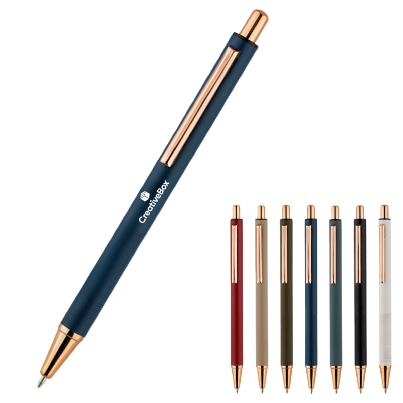 Elegant Harlow Metal Ballpoint Pen - 5.35'' Sleek Design