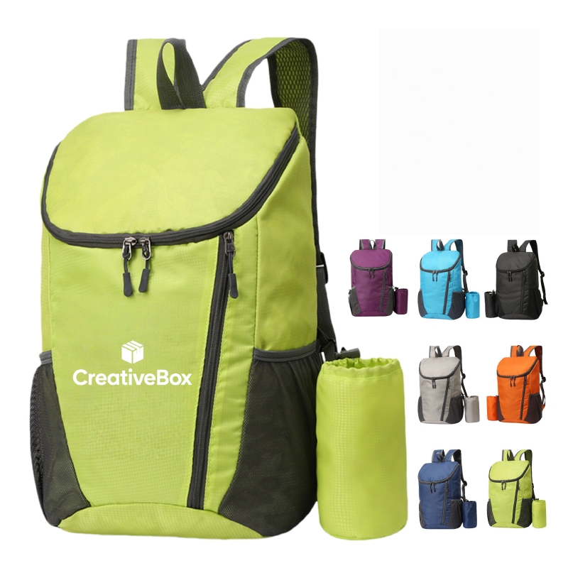 Compact Folding Water-Resistant Backpack