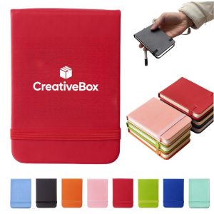 Custom A7 Leather Pocket Notebook Mini Journal for Travel