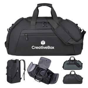 Convertible Waterproof Duffel Backpack For Travel And Gym