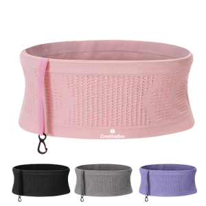 Running Belt Fitness Waist Pack with Hidden Phone Pocket