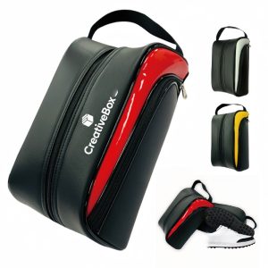 Waterproof Travel Golf Shoe Bag with Zipper for Men’s Sports
