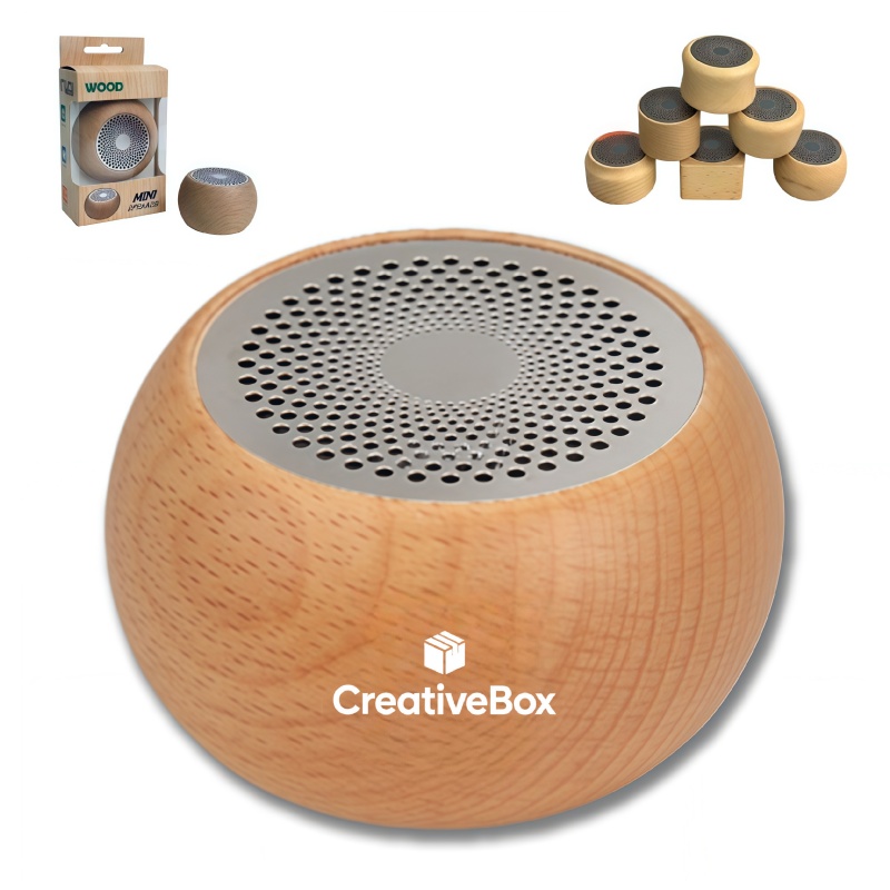Wooden Mini Bluetooth Speaker Portable Wireless