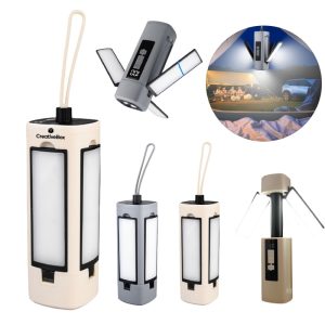 Portable Rechargeable LED Camping Lantern with Collapsible