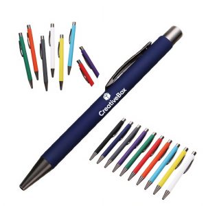 Vibrant Ballpoint Pen with Soft Grip for Smooth Writing