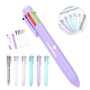 Multi-Color Retractable Click Pen - Smooth Writing