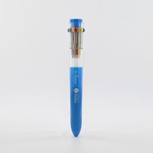 10 in 1 Multi Color Retractable Pen Custom Logo Promo