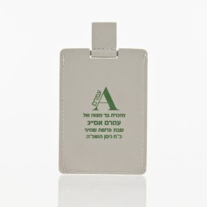 Blank Sublimation Luggage Tag Heat Transfer White