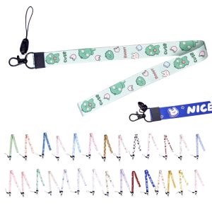 Cute Cartoon Print Lanyard for Keys and ID Cards