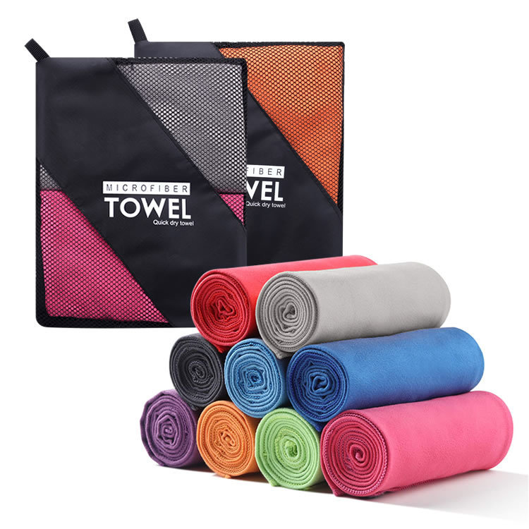 Microfiber Quick Dry Sports Towel Compact Travel Pack