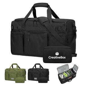 Tactical Waterproof Duffel Bag with Shoe Compartment