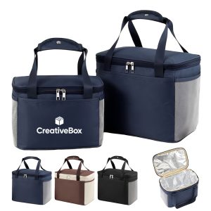 Insulated Lunch Cooler Bag With Triple Layer Thermal Design