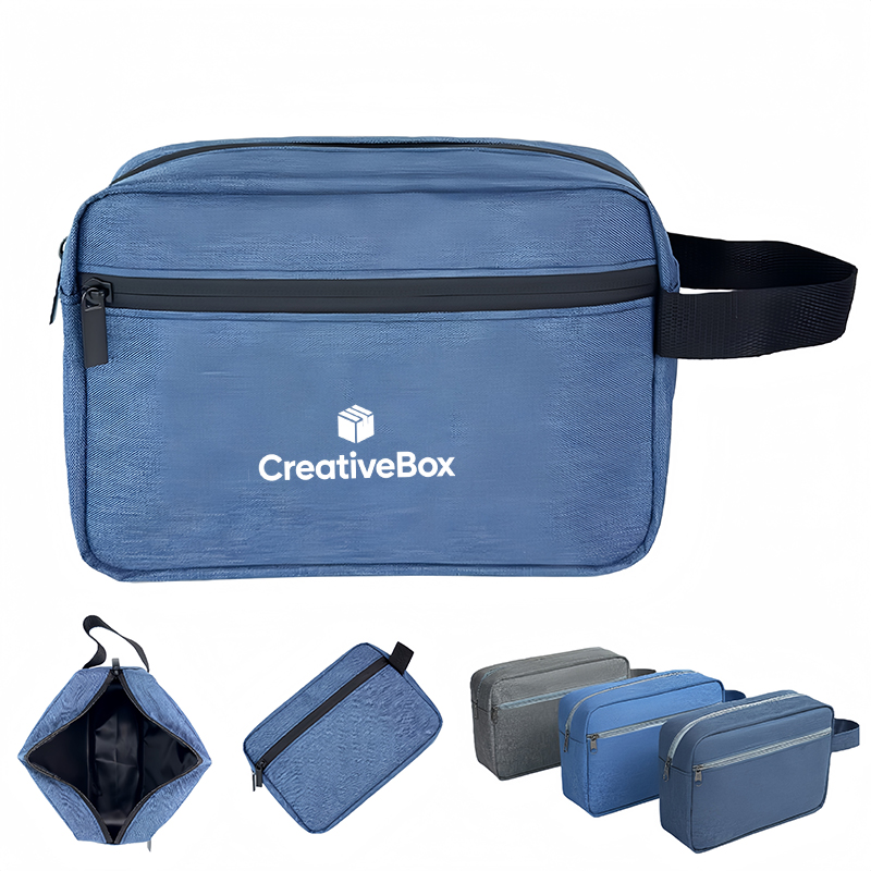 Travel Toiletry Bag Dopp Kit Organizer with Wide Opening