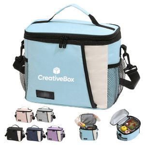 Insulated Lunch Cooler Bag Portable Soft Food Tote