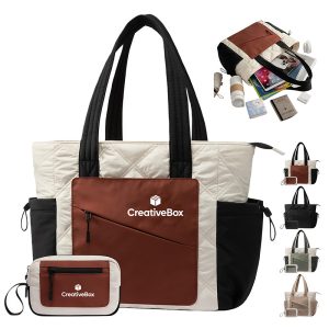 Wowen Laptop Tote With Storage And Multiple Pockets