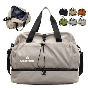 Multi Pocket Duffel Bag Gym Weekender Travel Carry On