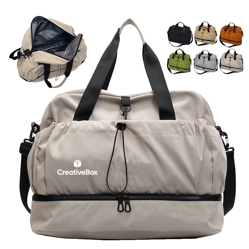 Multi Pocket Duffel Bag Gym Weekender Travel Carry On