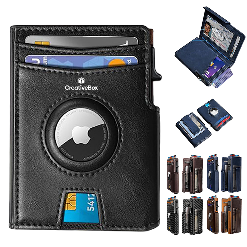 RFID Slim Pop Up Wallet Minimalist Card Holder