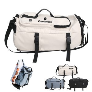 Waterproof Travel Duffel Bag with Shoe Compartment