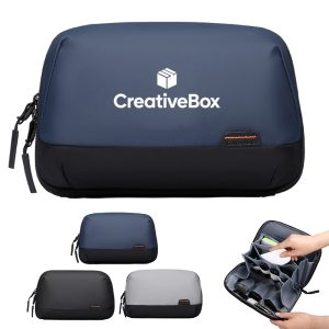 Waterproof Electronics Organizer Bag for Travel and Office