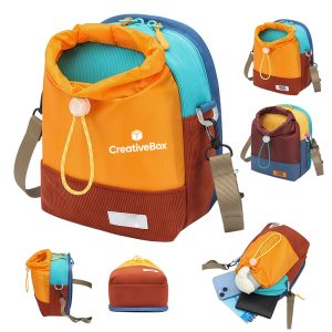 Color Block Crossbody Bag for Everyday Travel and Outdoor